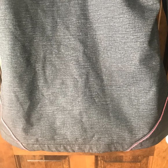 FILA Charcoal Gray w/Pink Trim Breast Cancer Awareness Zip-Up Jacket Large - Picture 11 of 14